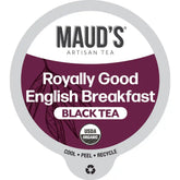Maud's Organic English Breakfast Tea Pods