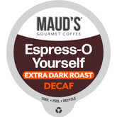 Maud's Decaf Espresso Coffee Pods