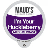 Maud's Huckleberry Flavored Coffee Pods