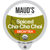 Maud's Organic Decaf Chai Tea Pods