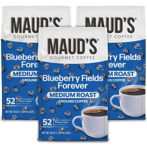Maud's Blueberry Flavored Ground Coffee