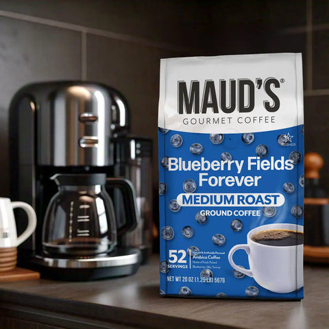 Maud's Blueberry Flavored Ground Coffee