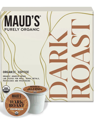 Maud's Purely Organic Dark Roast Coffee Pods