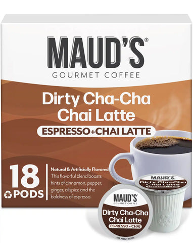 Maud's Espresso Chai Tea Latte Pods