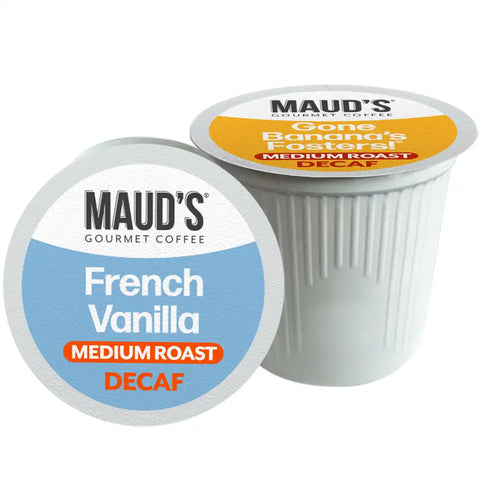 Maud's Decaf Flavored Coffee Pods Variety Pack - 24ct