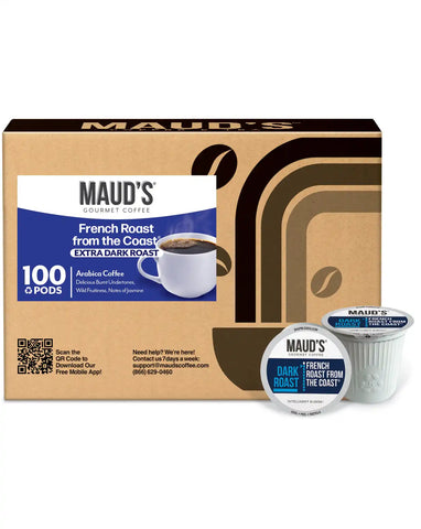 Maud's French Roast Coffee Pods