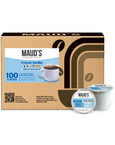 Maud's French Vanilla Flavored Coffee Pods