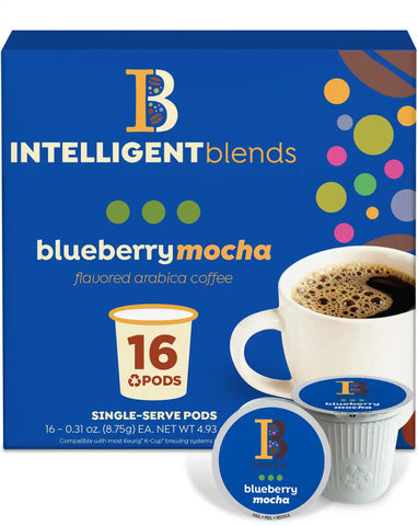 Intelligent Blends Blueberry Mocha Coffee Pods