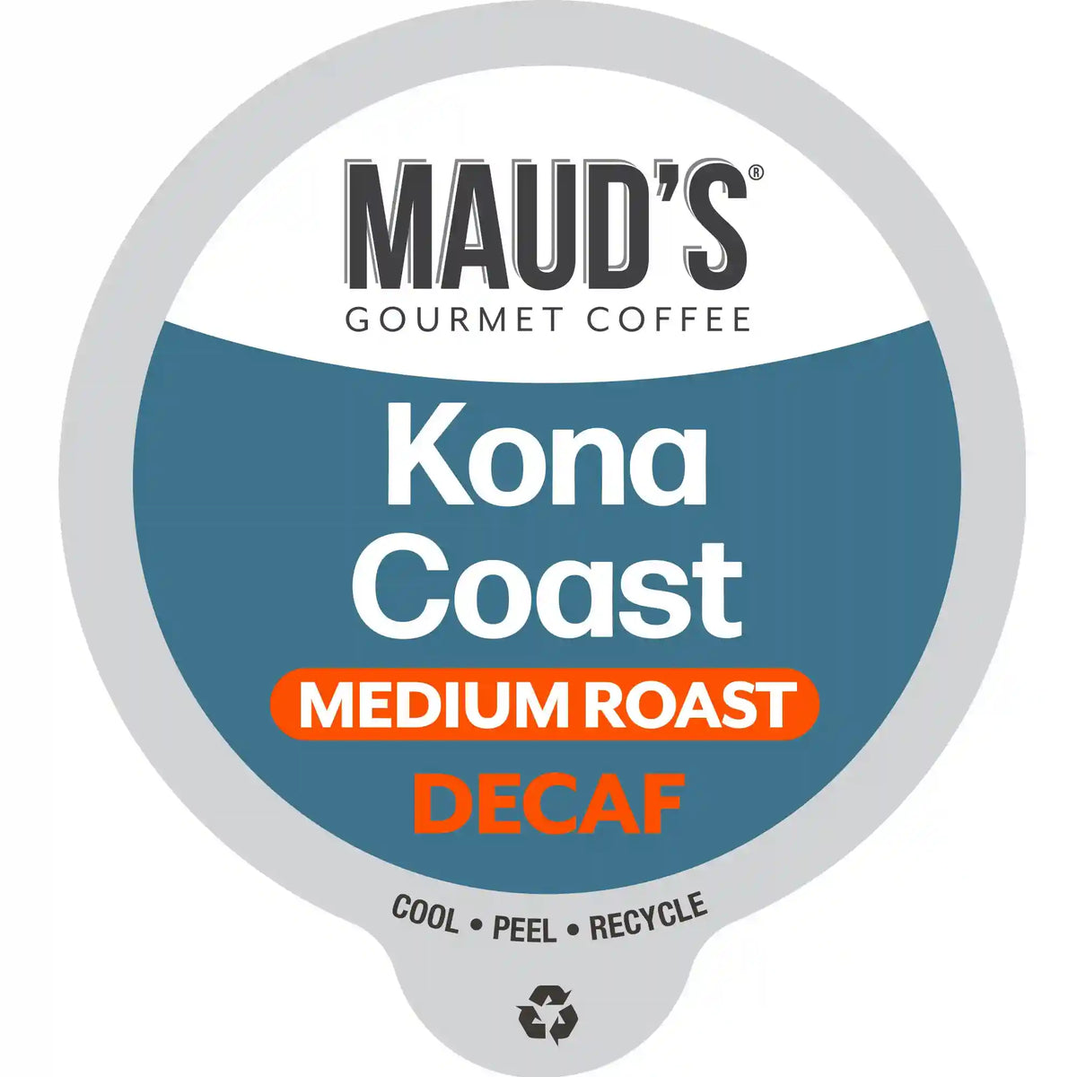 Maud's Decaf Kona Blend Coffee Pods