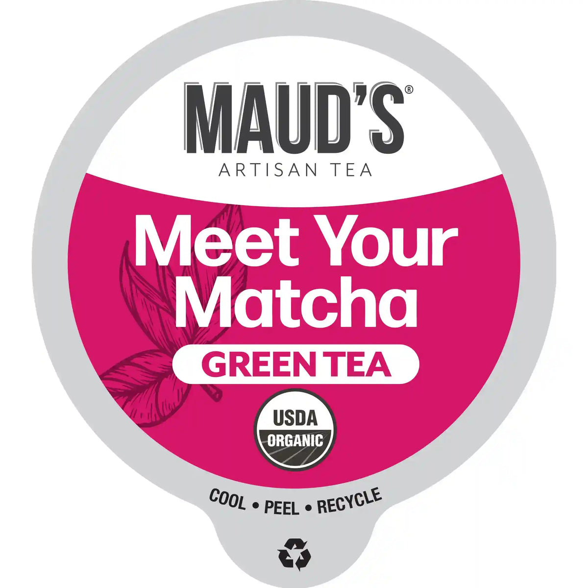 Maud's Organic Matcha Green Tea Pods