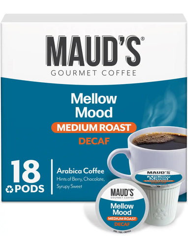Maud's Decaf Medium Roast Coffee Pods
