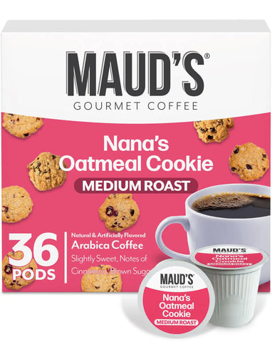 Maud's Oatmeal Cookie Coffee Pods