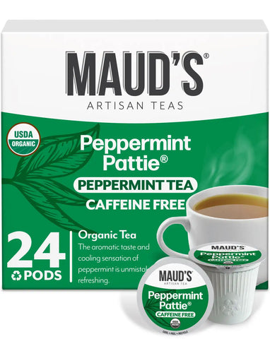 Maud's Organic Peppermint Tea Pods