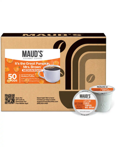Maud's Pumpkin Spice Flavored Coffee Pods