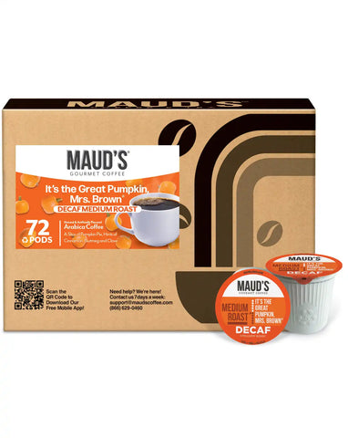 Maud's Decaf Pumpkin Spice Coffee Pods