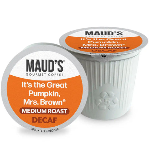 Maud's Decaf Pumpkin Spice Coffee Pods