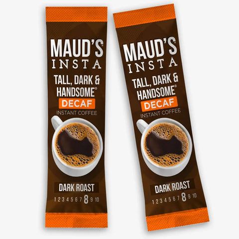 Maud's Decaf Dark Roast Coffee Instant Sticks