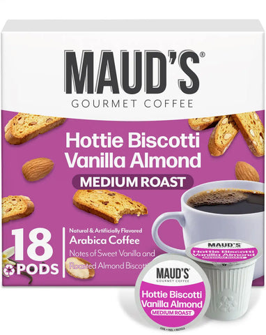 Maud's Almond Biscotti Coffee Pods