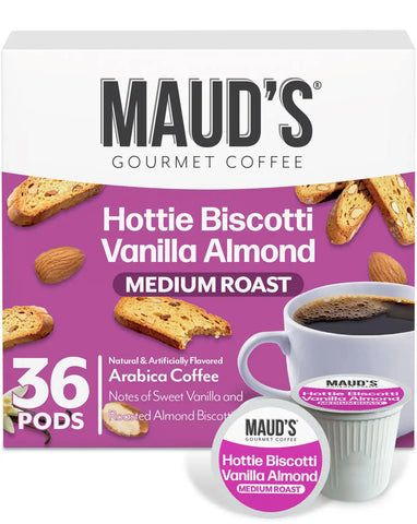 Maud's Almond Biscotti Coffee Pods