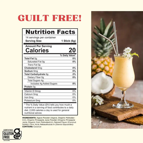 Maud's Mixers Pina Colada